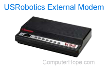 USRobotics 56 k external Faxmodem