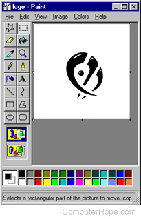 Microsoft paint program