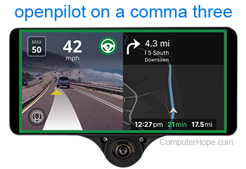 openpilot on a comma three