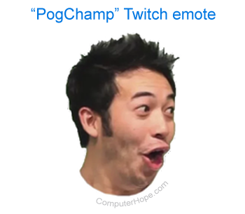 Pogchamp Twitch emote