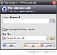 KeePass password manager