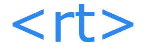 HTML rt tag