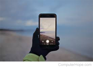 Smartphone gloves