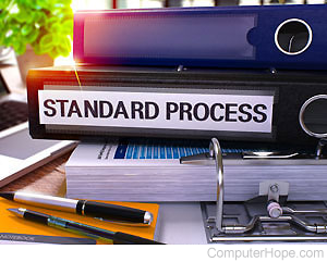 Binder of Standard Process documentation.