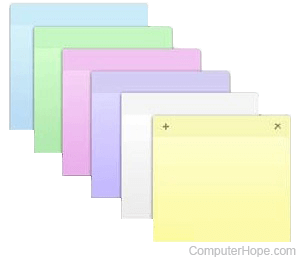 Windows Sticky Notes