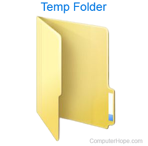 Temporary folder