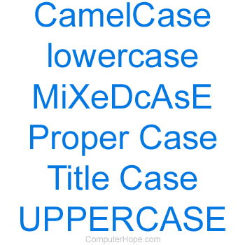 Lowercase example