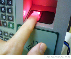 Finger scanner