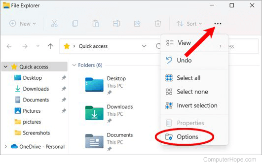 Windows 11 Explorer More Options