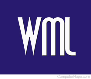 WML in white lettering on navy blue background.